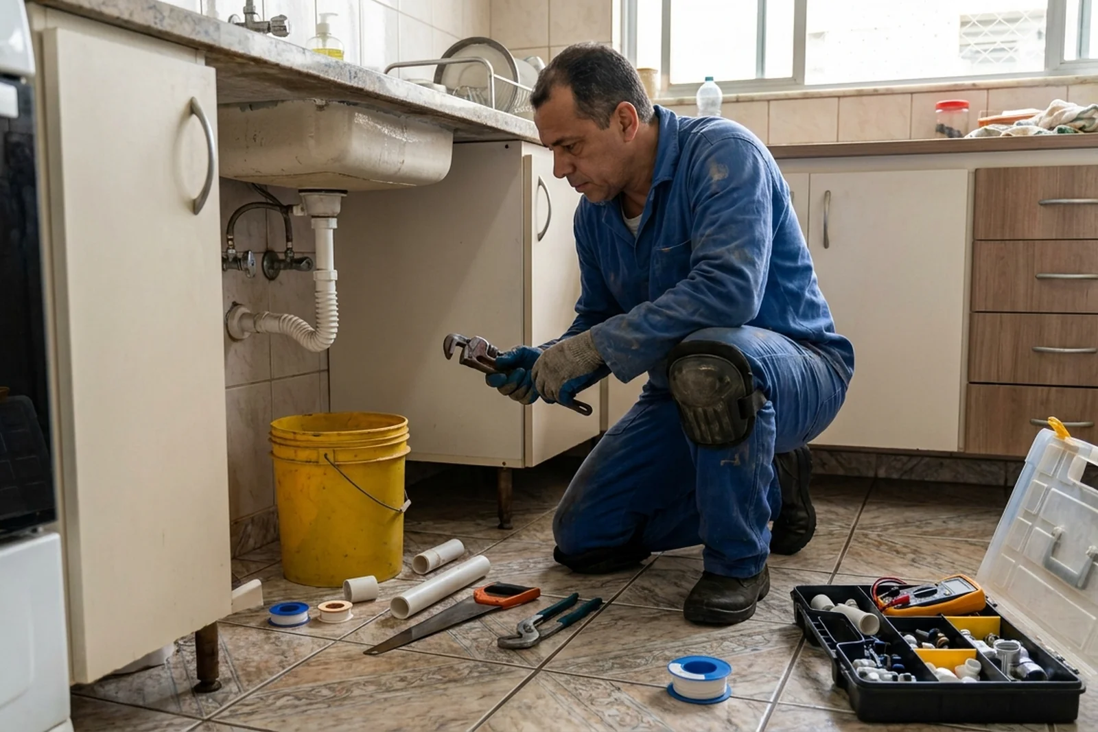 Reparos hidráulicos e detecção de vazamento em Guarulhos-SP